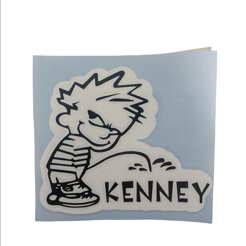 Funny Bumper Stick Kenny & Trudeau